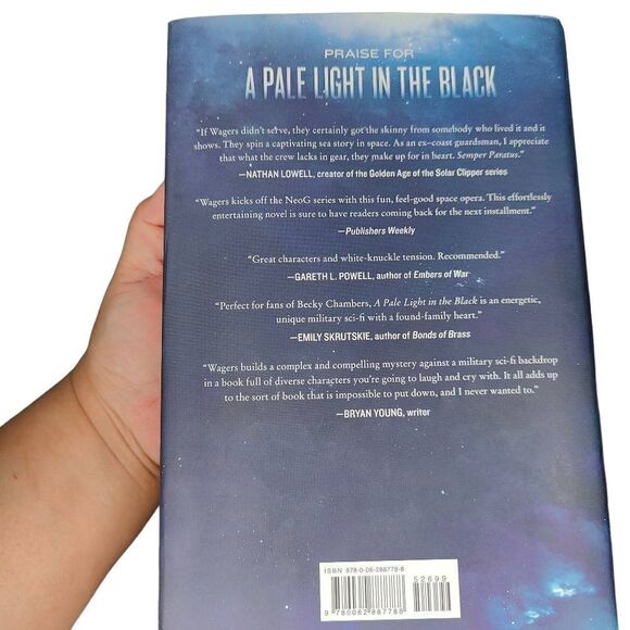 A Pale Light In The Black By K.B Wagers - Picture 3 of 4